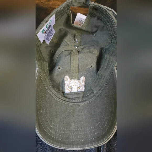 Grand Canyon Olive Cap with Embroidered mountain Lion NWT - Picture 6 of 7